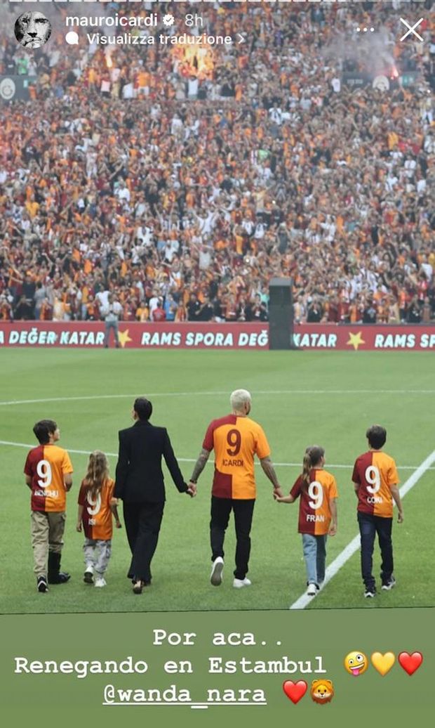 Che festa per la famiglia di Icardi a Istanbul! E Maurito ha un messaggio per L-Gante- immagine 3