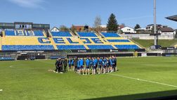 VIDEO VN – I primi minuti della rifinitura del Celje in campo