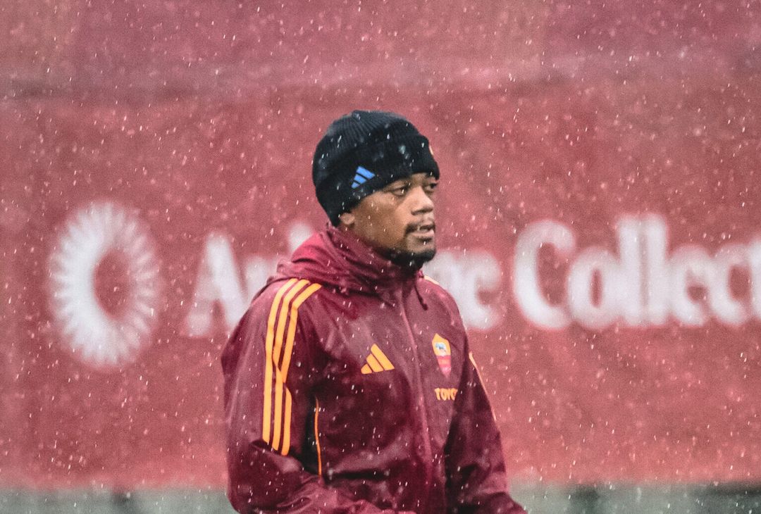 Trigoria, seduta sotto la pioggia in vista del Midtjylland – FOTO GALLERY - immagine 6