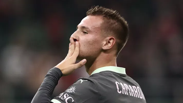 Francesco Camarda AC Milan Milan-Bruges 3-1 Champions League 2024-2025