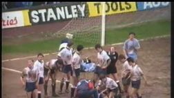 Il campo come un pantano…ma il Derby County gioca e vince: era il 1988…