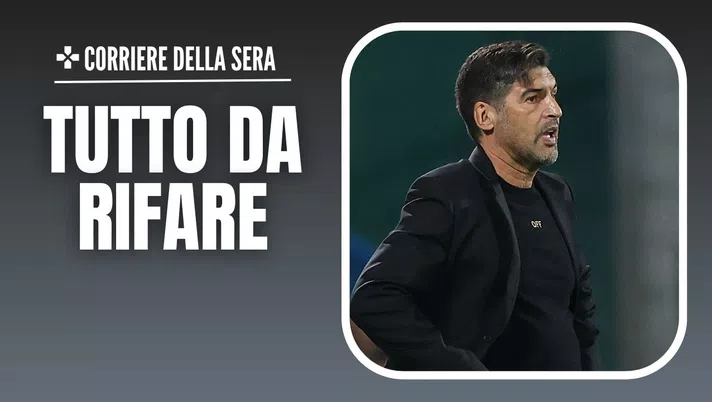 Paulo Fonseca AC Milan Fiorentina-Milan 2-1 Serie A 2024-2025