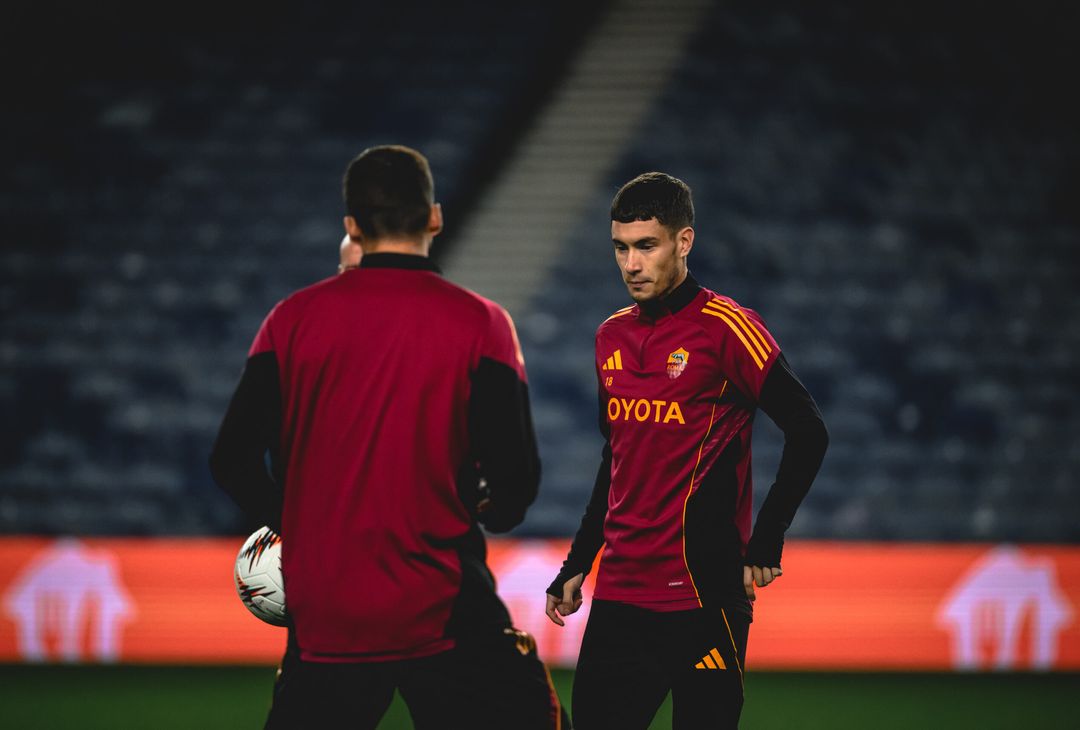 Rangers-Roma, la rifinitura sotto gli occhi di Ranieri e Massara – FOTO GALLERY - immagine 29