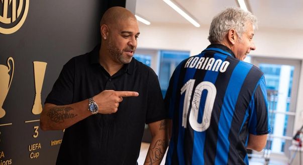 “L’Imperatore è tornato in città”: Adriano ospite dell’Inter HQ in via della Liberazione- immagine 2