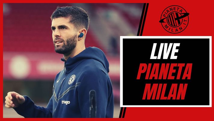Christian Pulisic AC Milan Calciomercato Milan LIVE