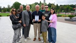 Roma, Ranieri ha ricevuto a Trigoria il premio ‘Carlo Mazzone’