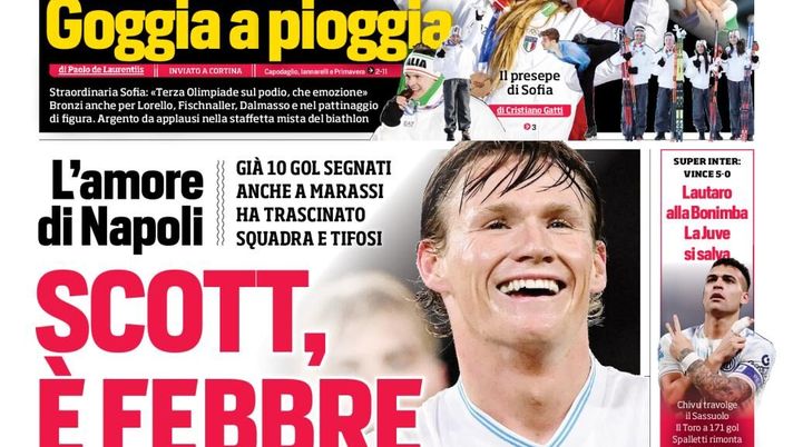 Prime pagine giornali sportivi oggi: il Napoli sui media- immagine 1