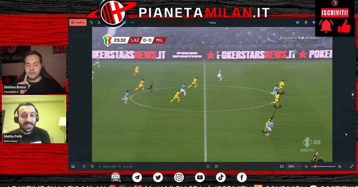 Jashari orribile. Analisi Lazio Milan 1 0: guardate che fa Allegri