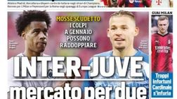 EDICOLA / TS: Inter-Juve, mercato per due. Sulla fascia Buchanan e in attacco…