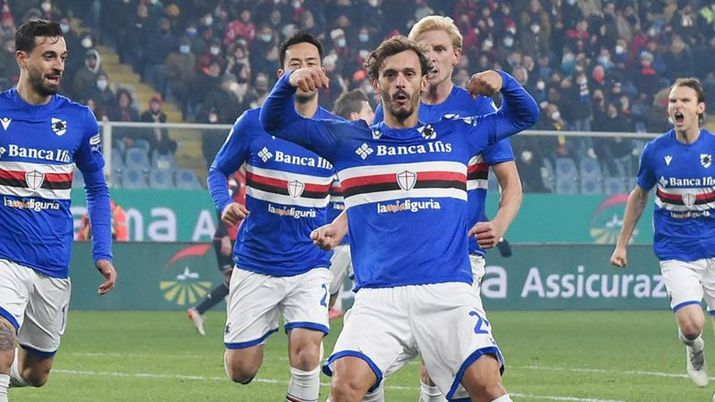 “Quante volte li hai purgati”, il saluto da derby a Gabbiadini dalla Genova doriana - immagine 1