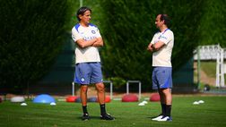 Inzaghi fino a tarda sera per preparare allenamenti. E c’è un rito particolare col suo staff