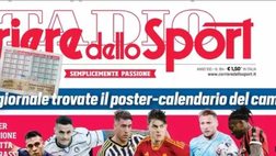 PRIMA PAGINA CORRIERE DELLO SPORT OGGI: “Buongiorno, che intrigo!”
