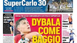 PRIMA PAGINA CORRIERE DELLO SPORT OGGI: “Il Napoli vede Gilmour”