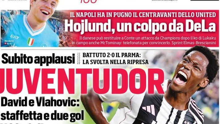 Il Napoli sui media: le prime pagine dei quotidiani di oggi - immagine 1