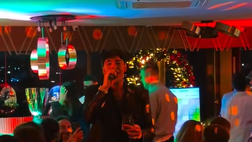 Cena Supercoppa, karaoke e non solo: ieri c’era anche Stash!