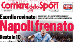 Il Napoli sui media: le prime pagine dei quotidiani di oggi