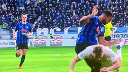 Atalanta-Napoli, spunta la Ref Cam: così l’arbitro Chiffi ha cambiato idea sul rigore VIDEO