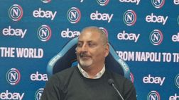 De Laurentiis, alla conferenza prende parte anche il capo scouting Micheli