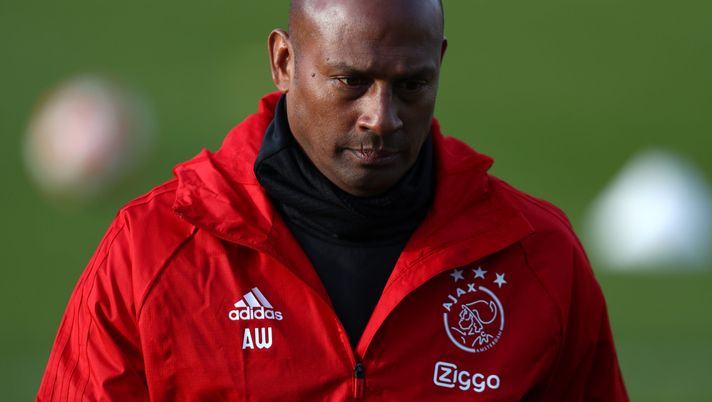 AMSTERDAM, NETHERLANDS - FEBRUARY 12: Assistant coach Aron Winter looks on during an Ajax training session at Sportpark De Toekomst Johan Cruyff Arena on February 12, 2019 in Amsterdam, Netherlands. (Photo by Dean Mouhtaropoulos/Getty Images) napoli scudetto