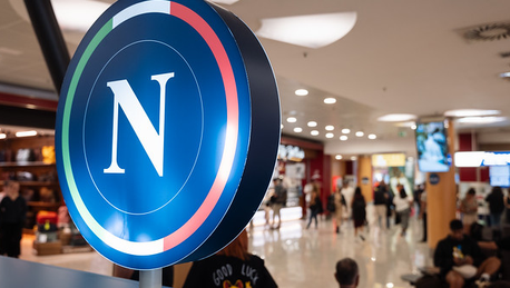 SSC Napoli, nuovo pop up store all'Aeroporto di Capodichino