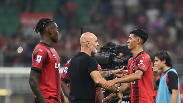 Leao e Reijnders AC Milan Milan-Lazio 2-0 Serie A 2023-2024