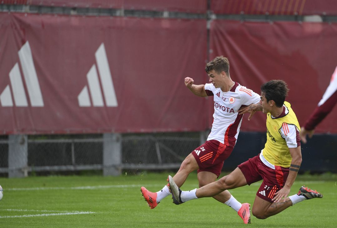 Roma, l’allenamento a due giorni dalla Fiorentina – FOTO GALLERY- immagine 1