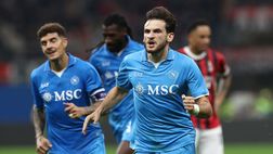 Kvara, esultanza provocatoria dopo il gol al Milan: il gesto del georgiano