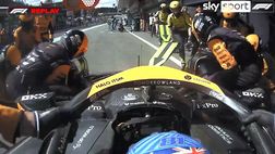 VIDEO/ Pit stop lungo per Piastri in Belgio: botta al meccanico