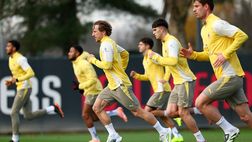 La squadra oggi a Milanello: tutte le foto