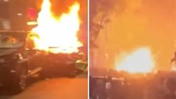 Disordini a Parigi, auto in fiamme per la città dopo la vittoria del PSG in Champions
