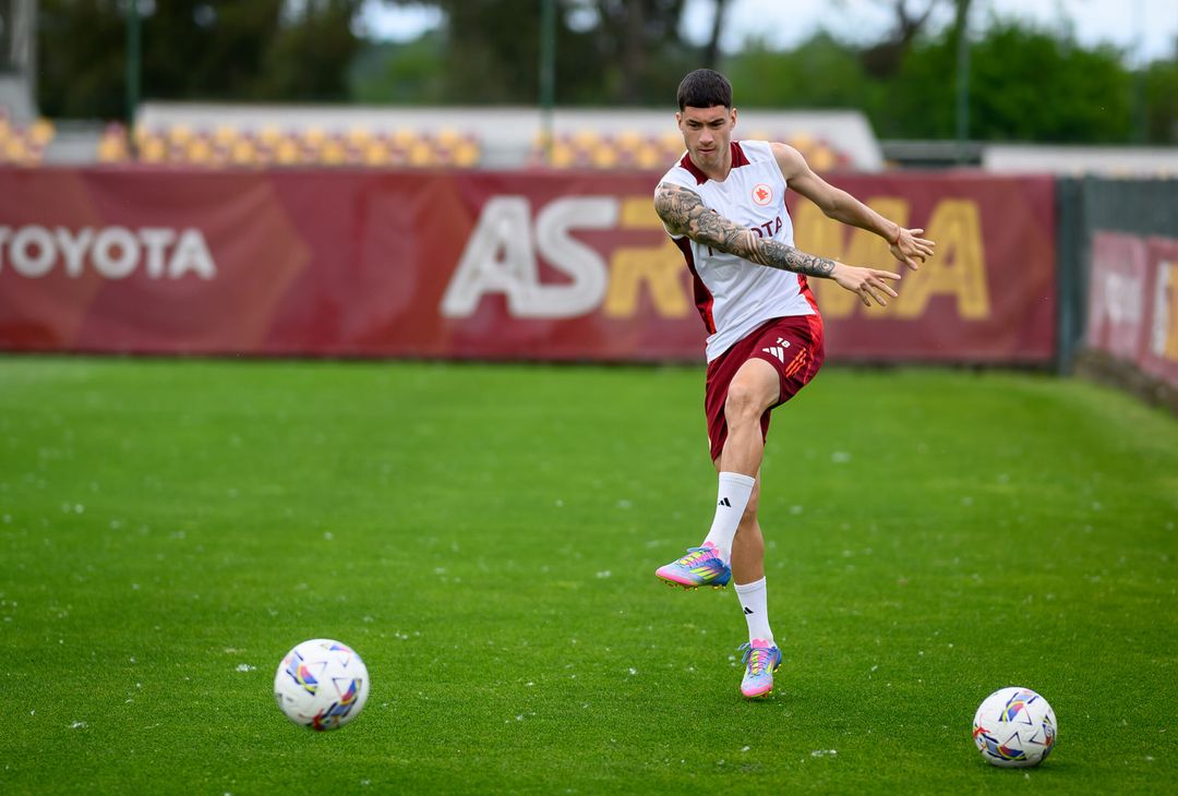 Trigoria, la ripresa degli allenamenti in vista dell’Atalanta – FOTO GALLERY - immagine 28