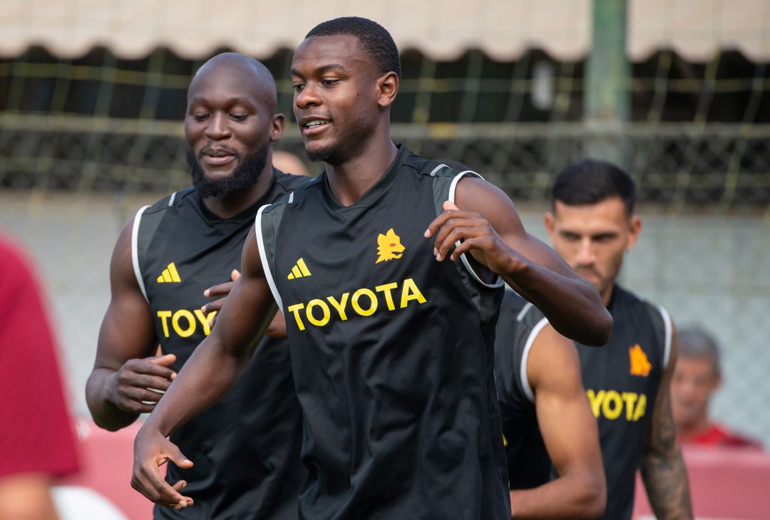 Roma, l’allenamento a Trigoria a due giorni dall’Empoli – FOTO GALLERY - immagine 2