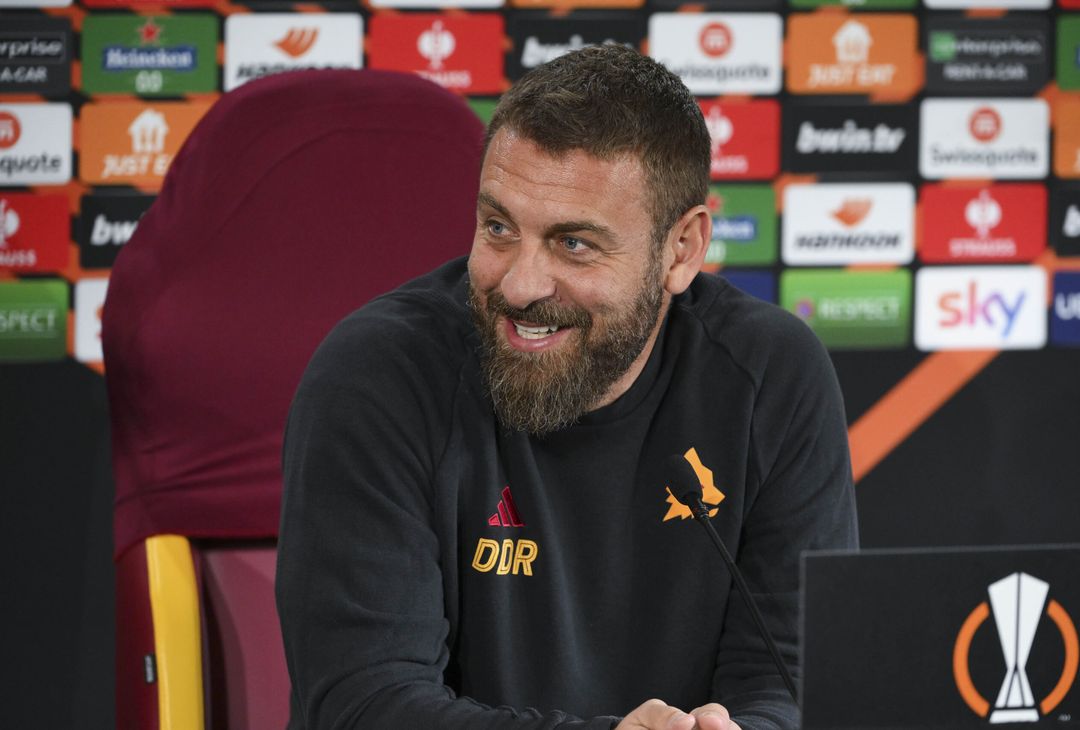 Roma-Bayer Leverkusen, la conferenza stampa di De Rossi e Paredes – FOTO GALLERY - immagine 5