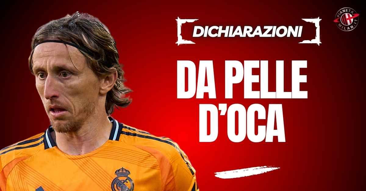 Milan, Modric saluta il Real Madrid: “Grato per tutta la vita. Florentino Perez …” Milan, Modric saluta il Real Madrid: “Grato per tutta la vita. Florentino Perez …”