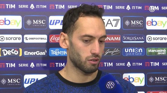 Calhanoglu a ITV: “Gol? Contento, la mia forza. Non molliamo, oggi abbiamo risposto a…” Calhanoglu a ITV: “Gol? Contento, la mia forza. Non molliamo, oggi abbiamo risposto a…” - immagine 1