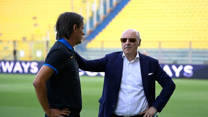 Beppe Marotta e Simone Inzaghi