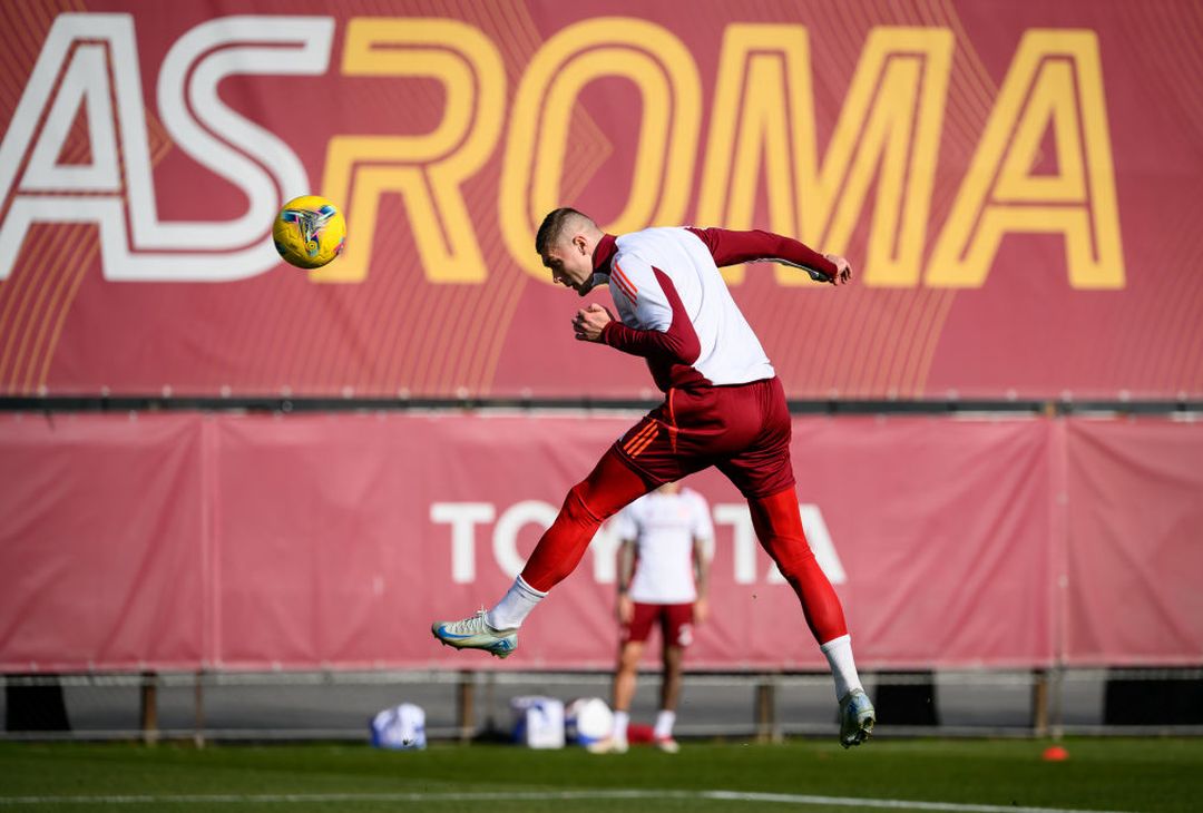 Roma, secondo allenamento dell’anno: Dovbyk torna in gruppo – FOTO GALLERY - immagine 27