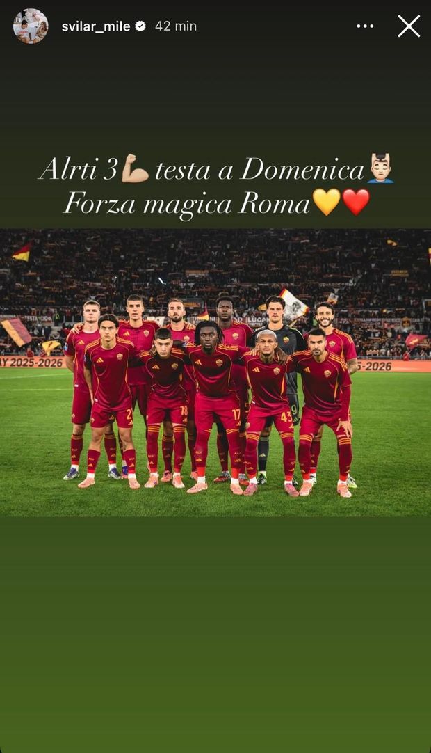 Roma, la carica di Svilar: “Altri tre punti. Ora testa a domenica”- immagine 2