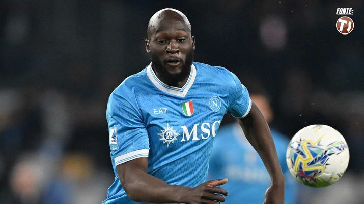 Romelu Lukaku, attaccante SSC Napoli, obiettivo del Milan per il calciomercato estivo 2026