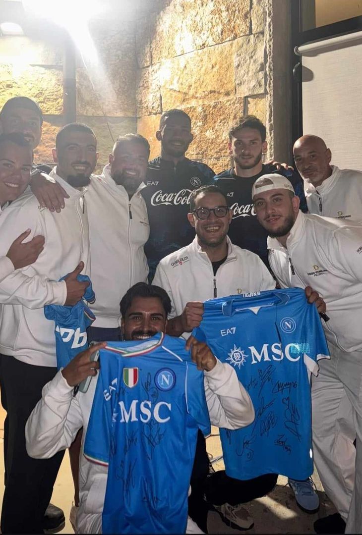 GALLERY Festa per Conte, pizza, risate e un gruppo ritrovato: presente anche ADL - immagine 3