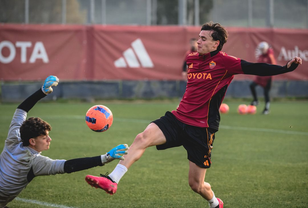 Trigoria, l’allenamento a due giorni da Roma-Como – FOTO GALLERY - immagine 19