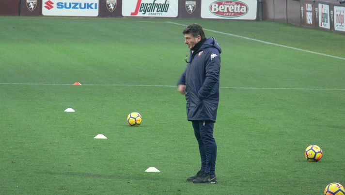 Torino, rifinitura mattutina e poi la partenza per il ritiro Mazzarri, tecnico del Torino FC al Filadelfia