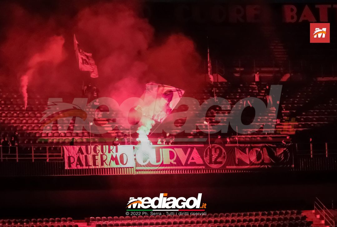 FOTO PALERMO, cori e fumogeni al Barbera: festa per i 122 anni del club (LA GALLERY) - immagine 89