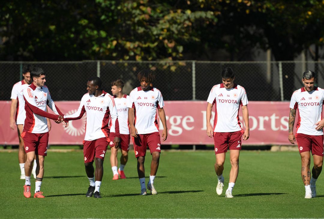 Trigoria, ripresa verso Verona-Roma: out Dovbyk e Hummels – FOTO GALLERY - immagine 3