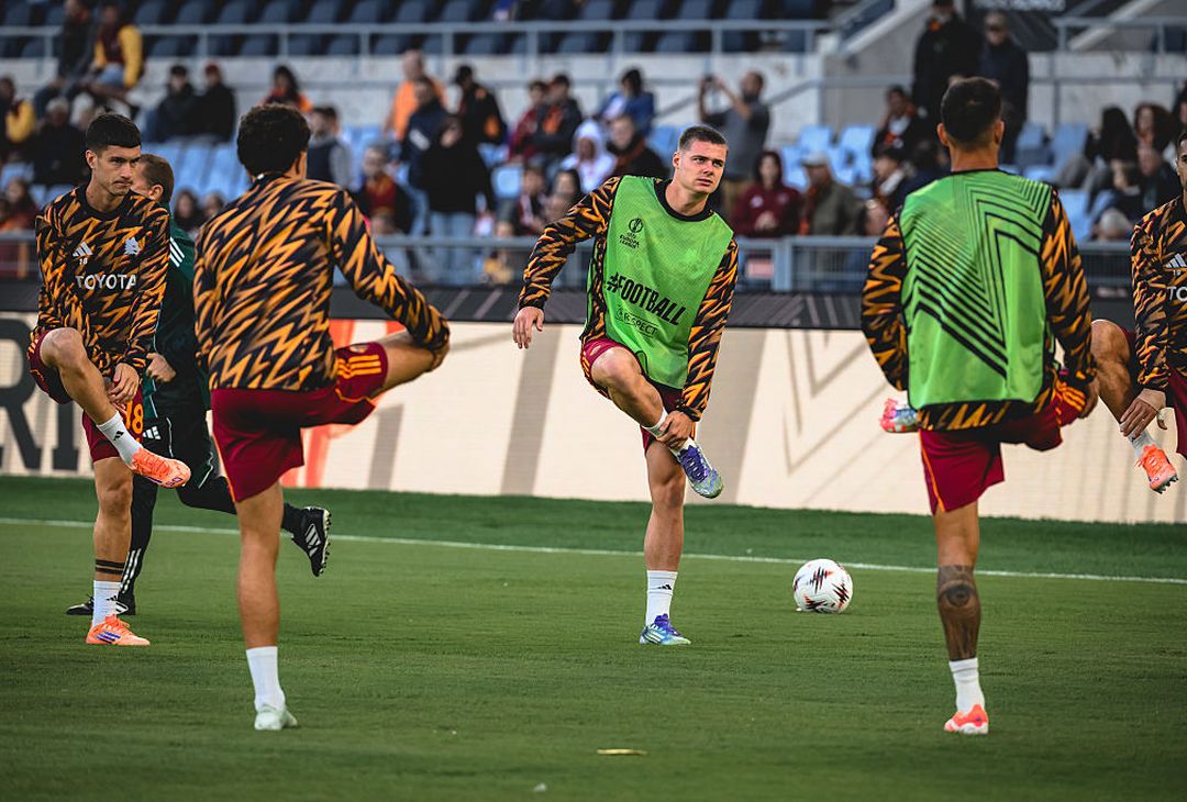 Roma-Lille 0-1 FOTO GALLERY - immagine 9