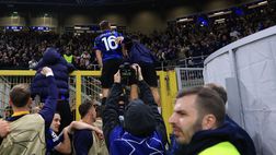 Inter-Barcellona accende il Clasico: tifosi madrileni ballano su “Sarà perché ti amo”