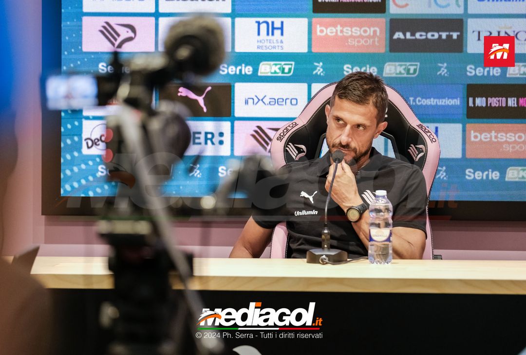 FOTO PALERMO, verso il Cosenza: mister Dionisi in conferenza stampa (GALLERY) - immagine 9