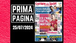 Prima pagina Corriere dello Sport: “Samardzic, il Milan ha la carta”
