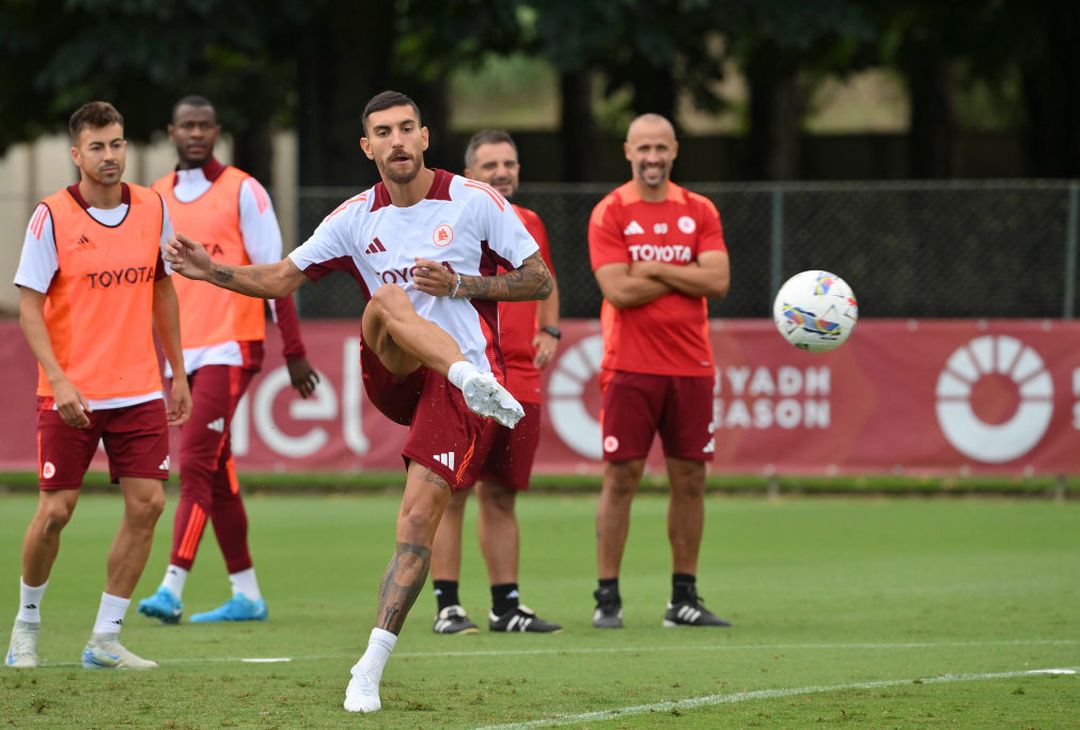 Trigoria, l’allenamento della Roma a due giorni dal Genoa: out Zalewski – FOTO GALLERY - immagine 12
