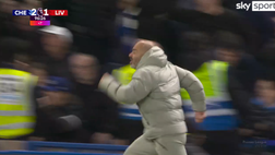 VIDEO/ Maresca come Mourinho, corsa sfrenata al gol del Chelsea